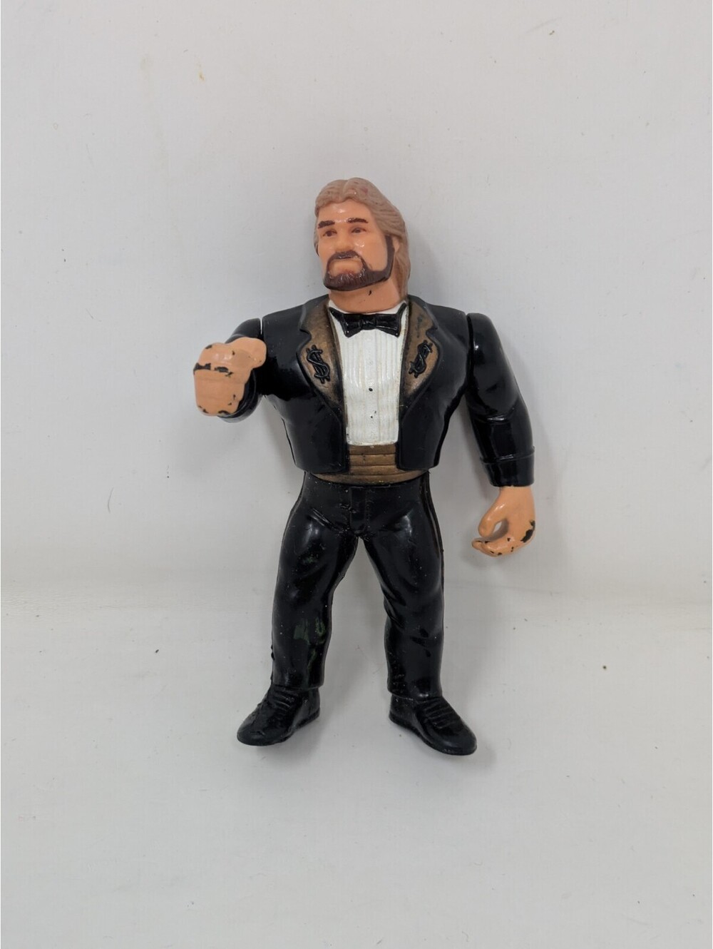 1990 Hasbro WWF Series 1 Ted DiBiase "The Million Dollar Man" – Action Figure